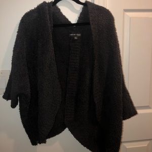 Barefoot dreams cozy chic plush cardigan